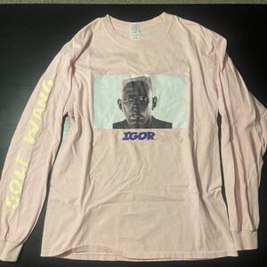 Tyler, The Creator “IGOR” Long Sleeve T-Shirt – Pink – Golf Wang – Size Large